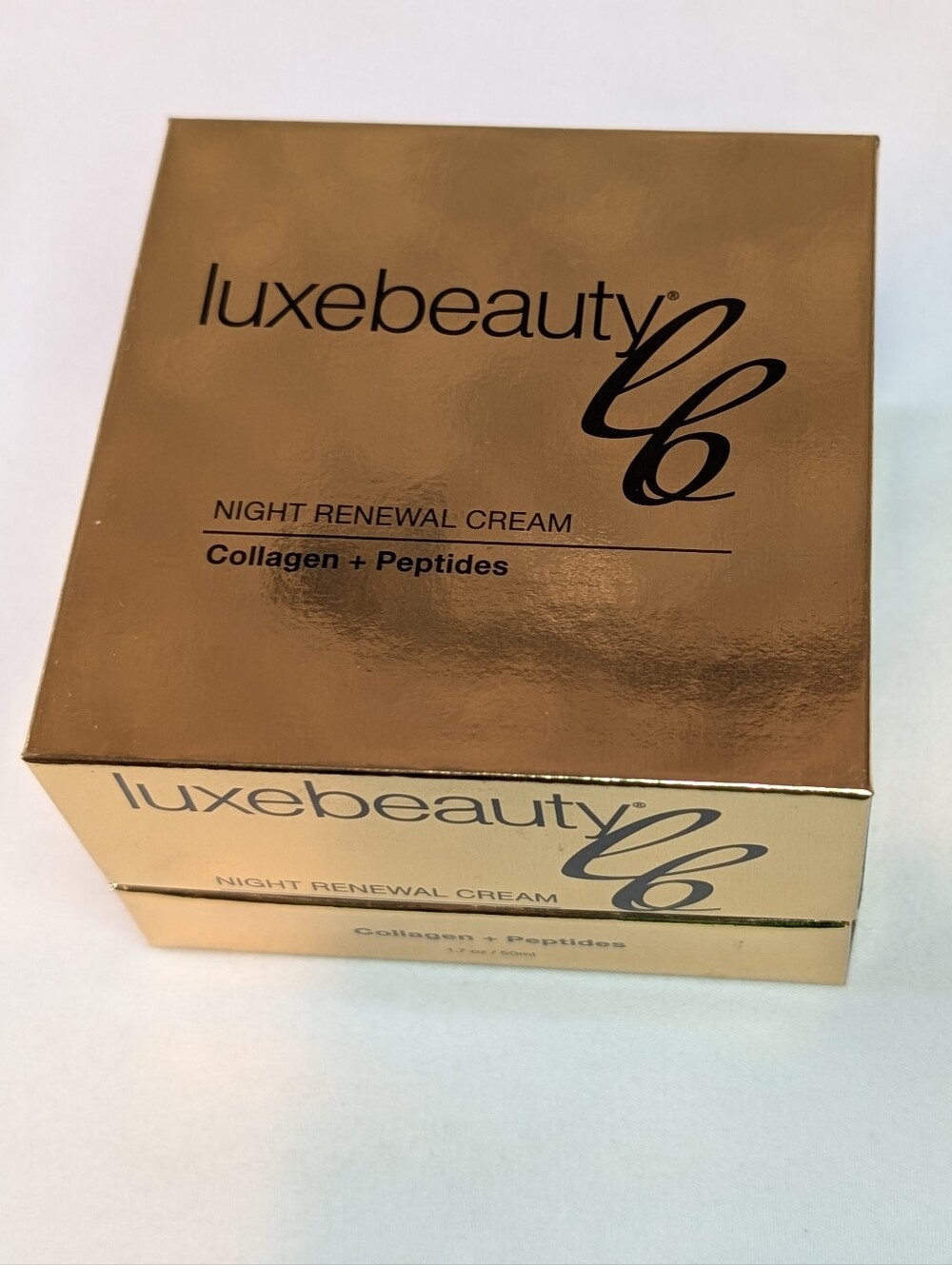New Luxe Beauty Collagen & Peptide Night Cream 1.7oz